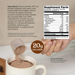 Chocolate Collagen Peptides, 17.6 oz.