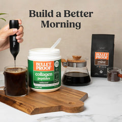 Ground Coffee and Collagen Peptides