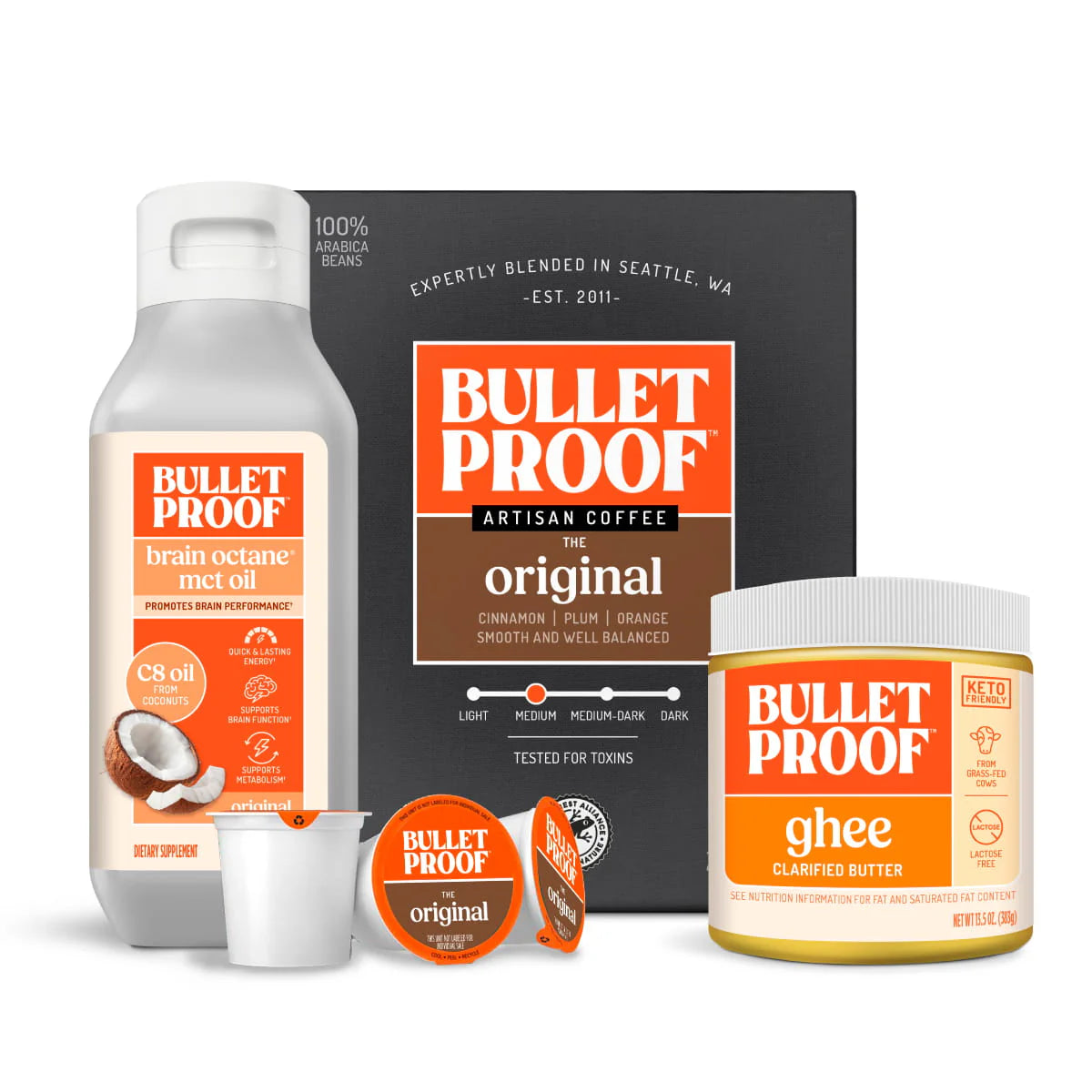 Bulletproof™ Coffee Kit, Coffee Pods