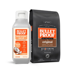 Brain Octane C8® MCT Oil and Ground Coffee